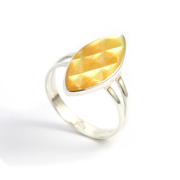 Cincin Perak Plain Shell Markis R205