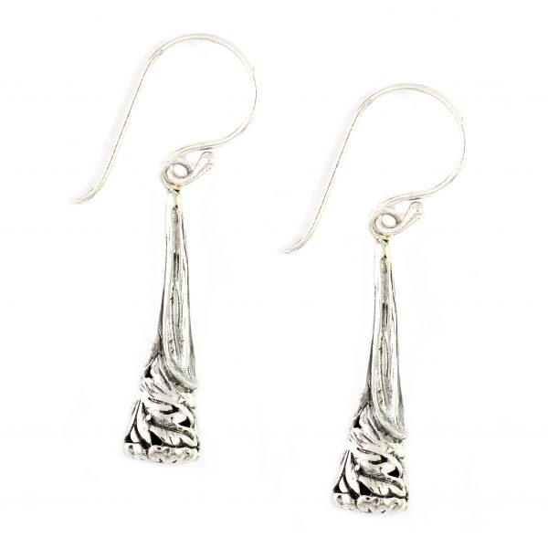 silver earring E714