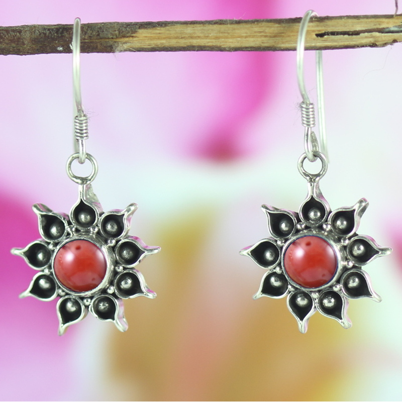 Anting Perak Bunga E755 - Gambar 2