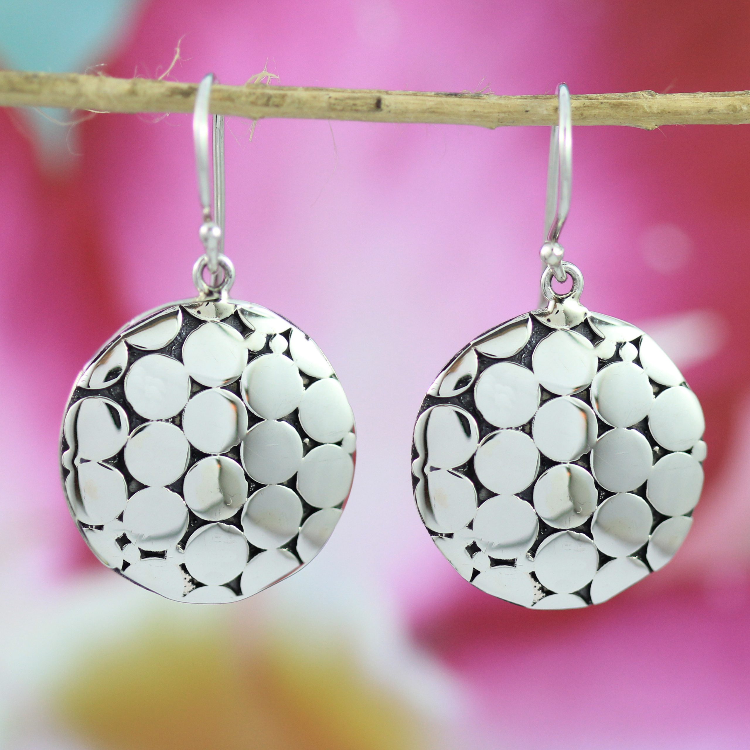 Anting Perak Armadelo Bulat E911 - Gambar 2