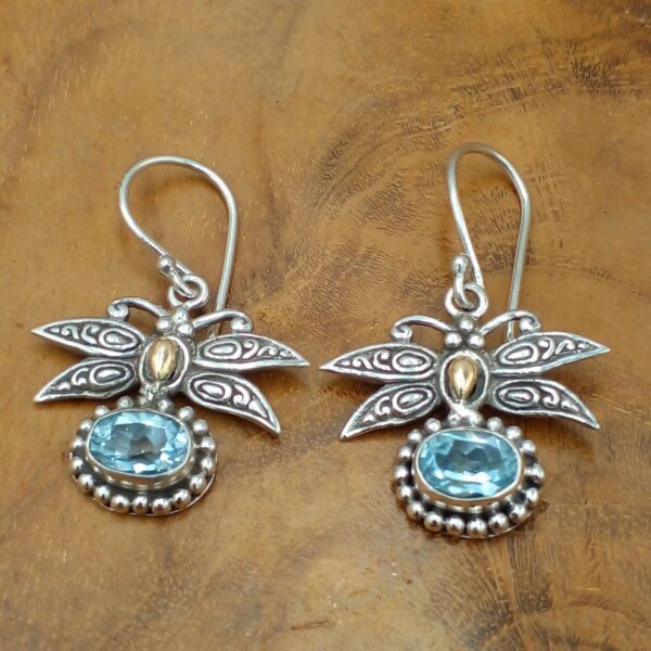 Anting Perak Capung Jawan E1270