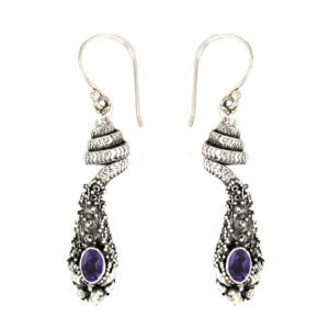 Anting Perak Naga E502 - Gambar 1