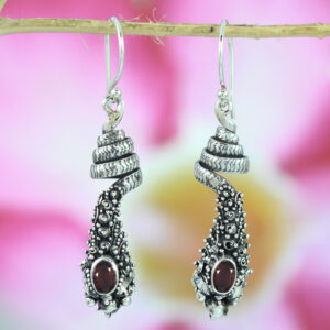 Anting Perak Naga E502 - Gambar 3