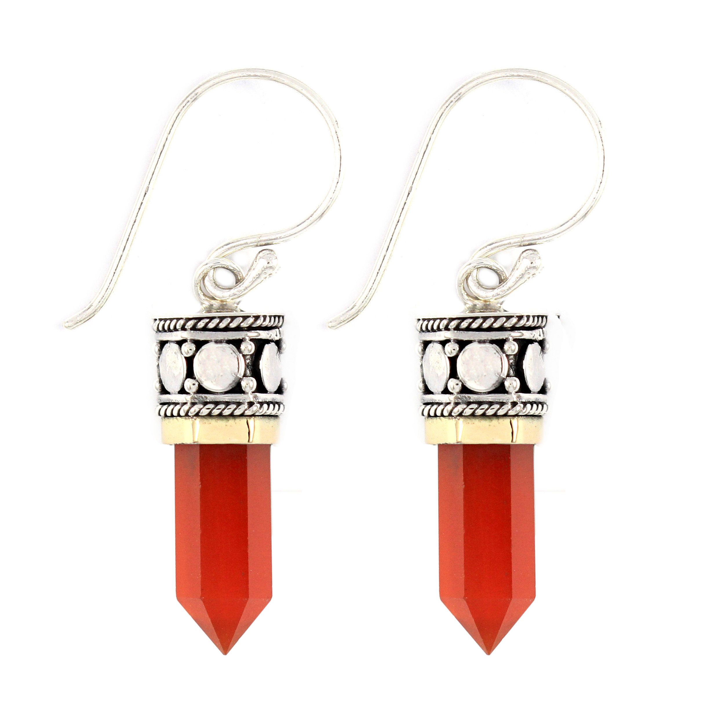 Anting Perak Pensil Armadelo E444 - Gambar 1