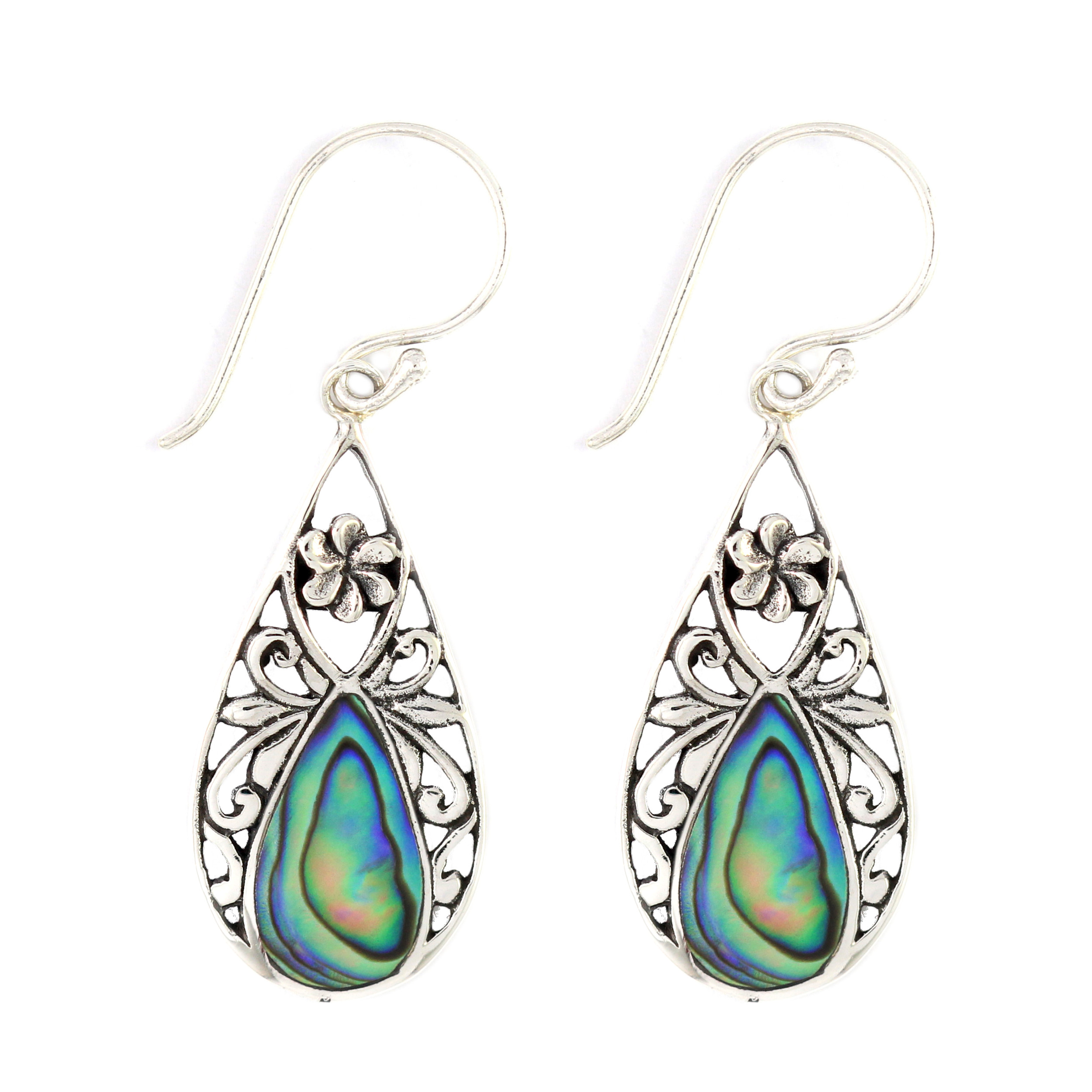 Anting Perak Bun Shell Tetes E955 - Gambar 1