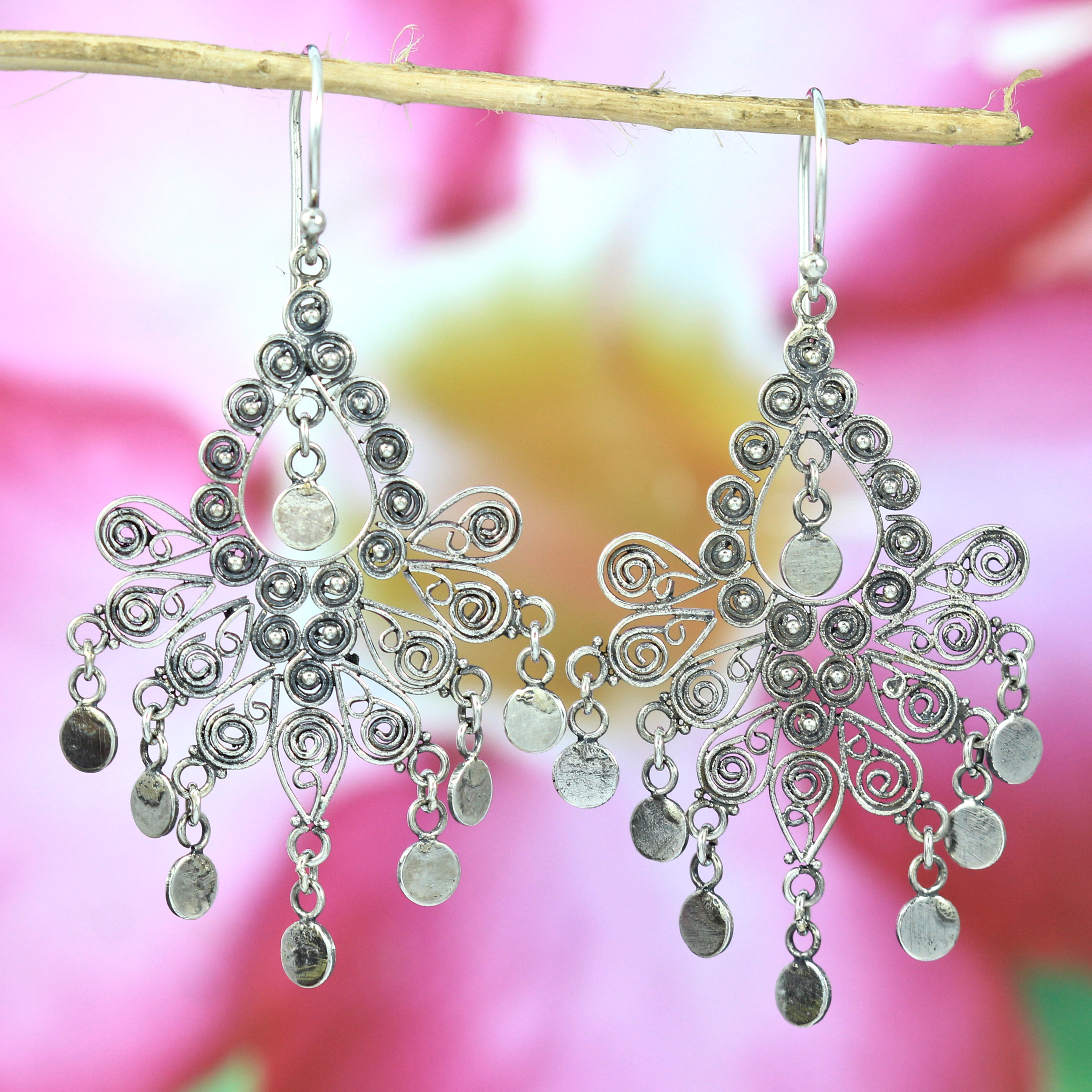 Anting Perak Bun Gonjer E1217 - Gambar 2