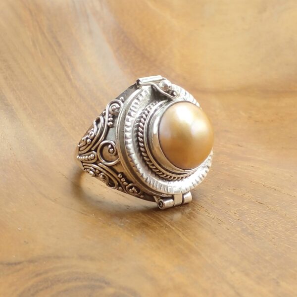 Cincin Perak Box Bun Kawat Plintir R328