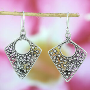 Anting Perak Bun Paye Layang E974 - Gambar 2