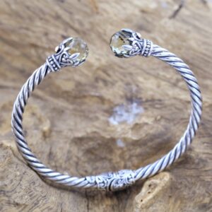 Gelang Perak Cable Permata B376 - Gambar 2
