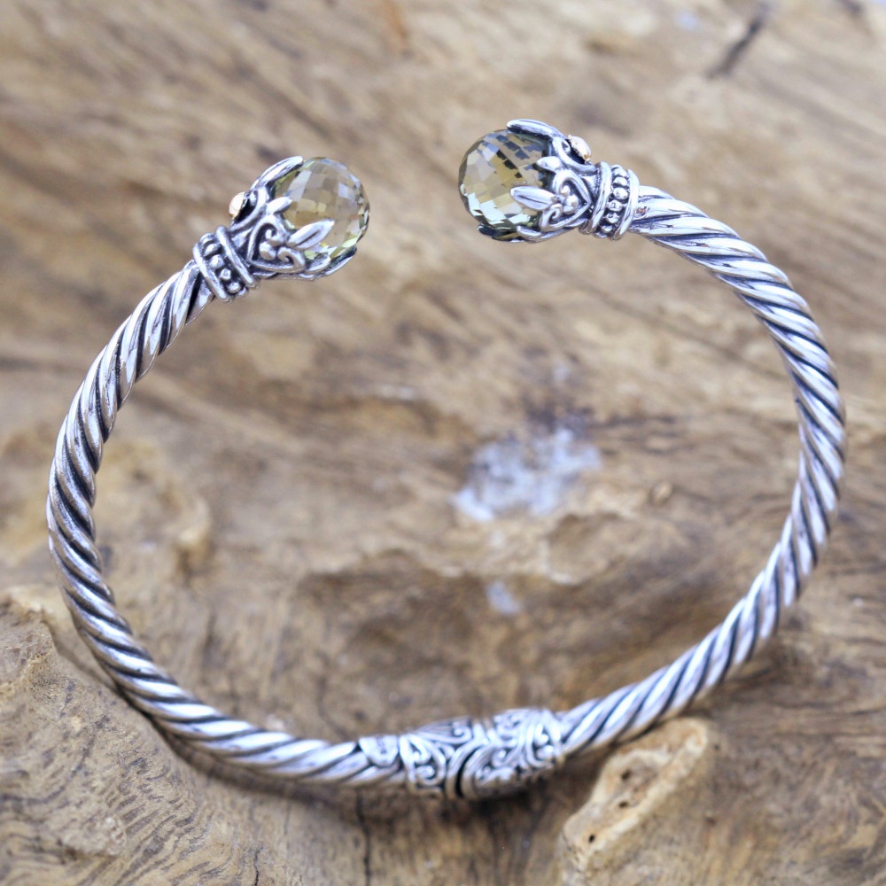 Gelang Perak Cable Permata B376 - Gambar 2