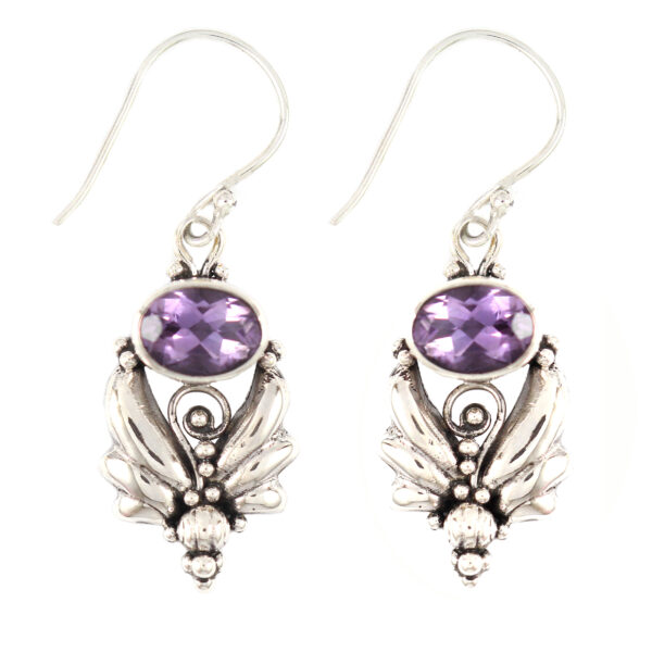 Anting Perak Sayap Permata E162
