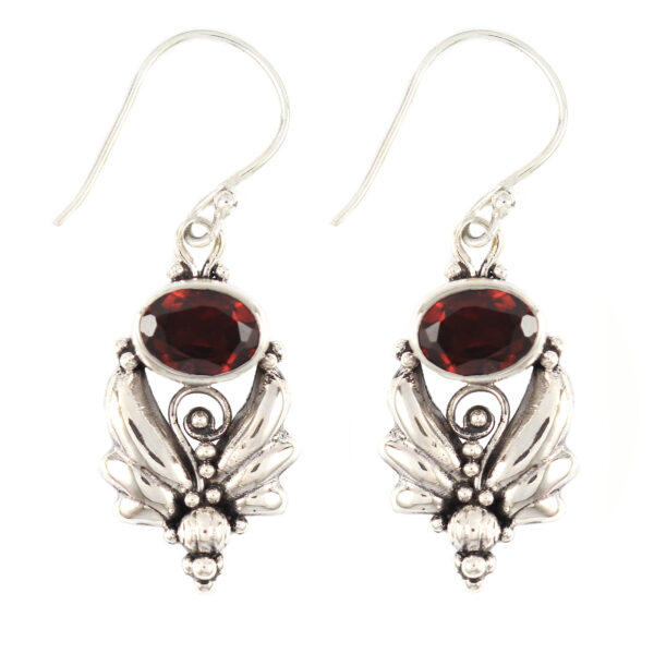 Anting Perak Sayap Permata E162