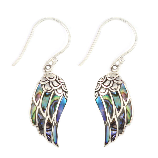 Anting Perak Abalone Sayap E966