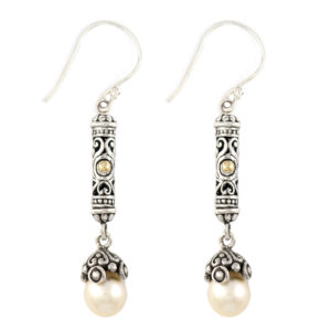 Anting Perak Mutiara E1205
