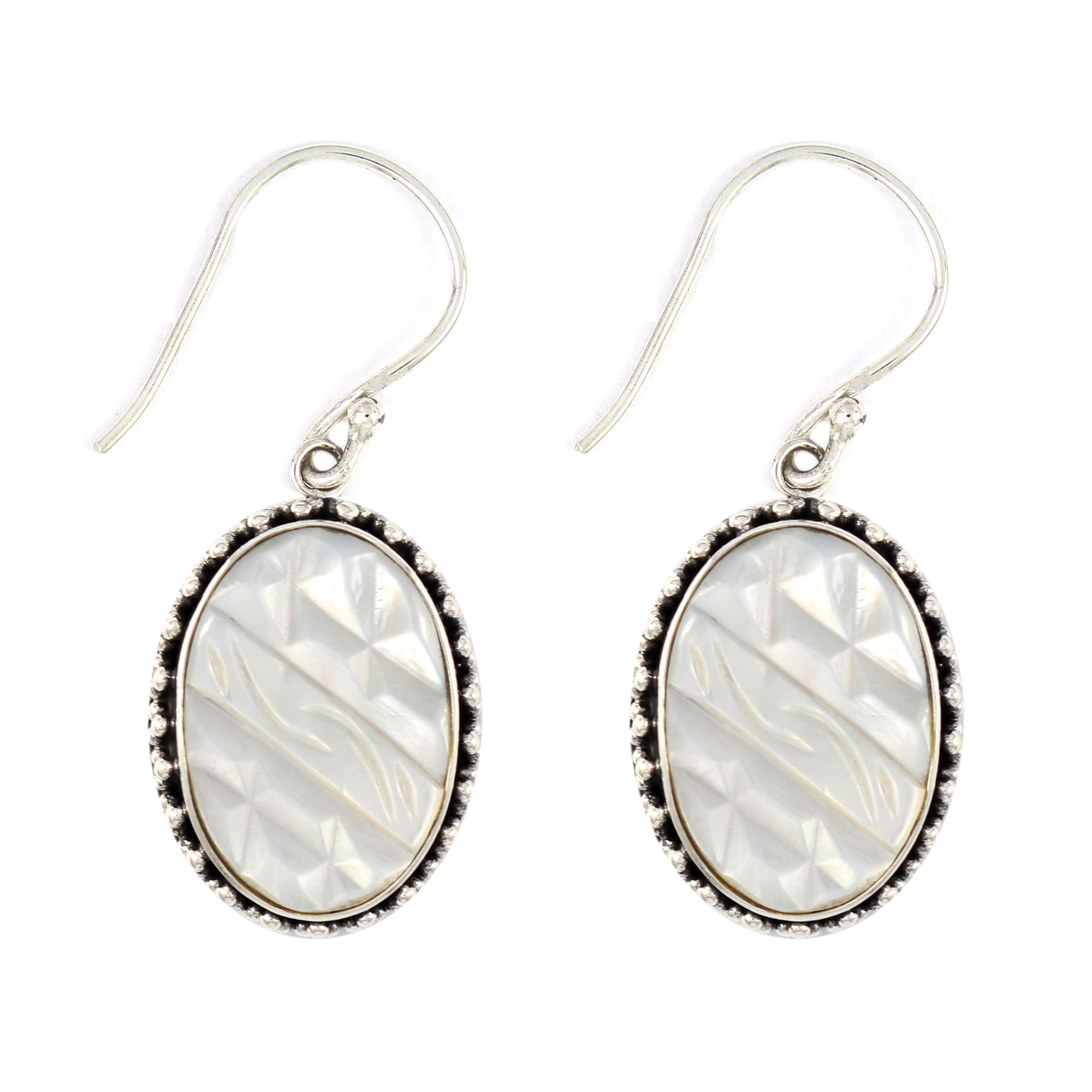 Anting Perak Jawan Shell E840 - Gambar 1
