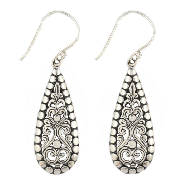 Anting Perak Bun Armadelo E703