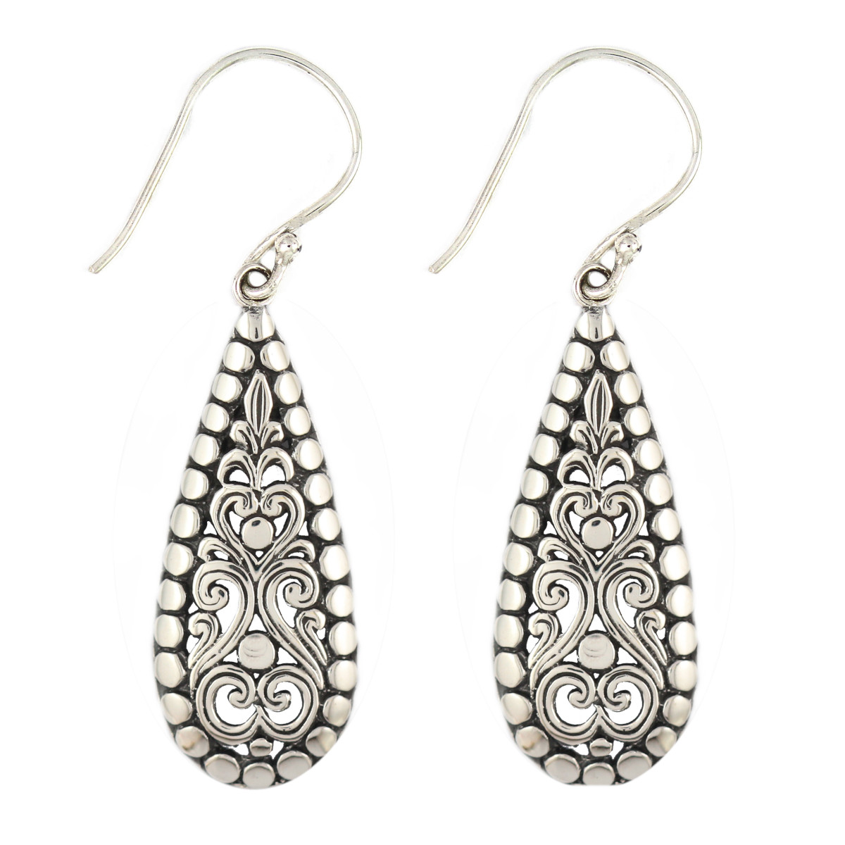 Anting Perak Bun Armadelo E703 - Gambar 1