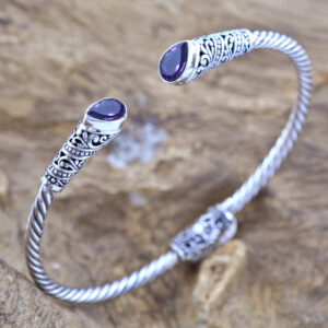 silver bracelet B395
