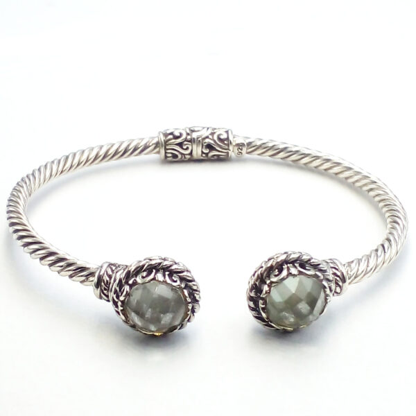 Gelang Perak Cabel Permata B396