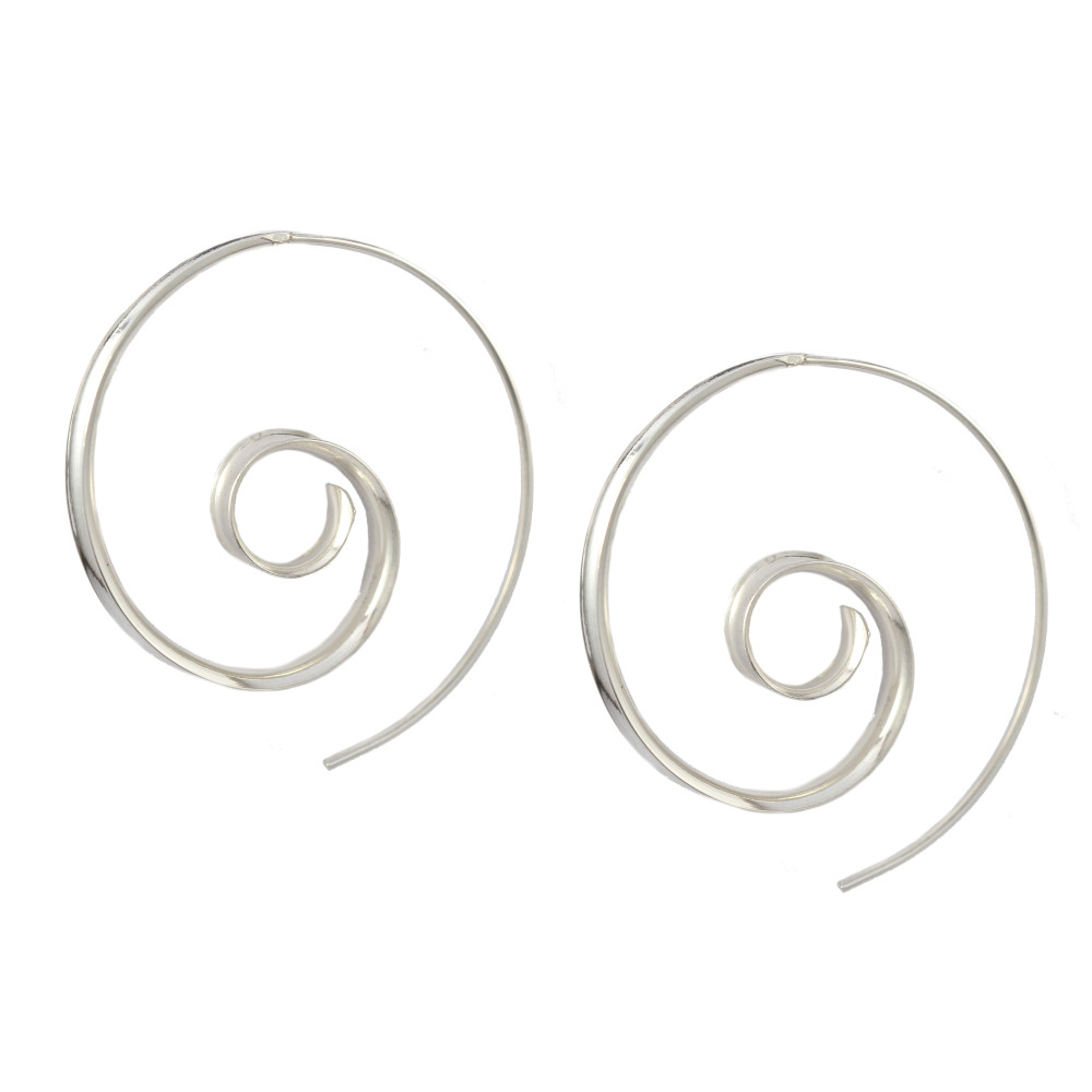 silver earring E1096