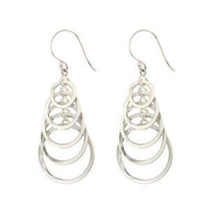 silver earring E1236