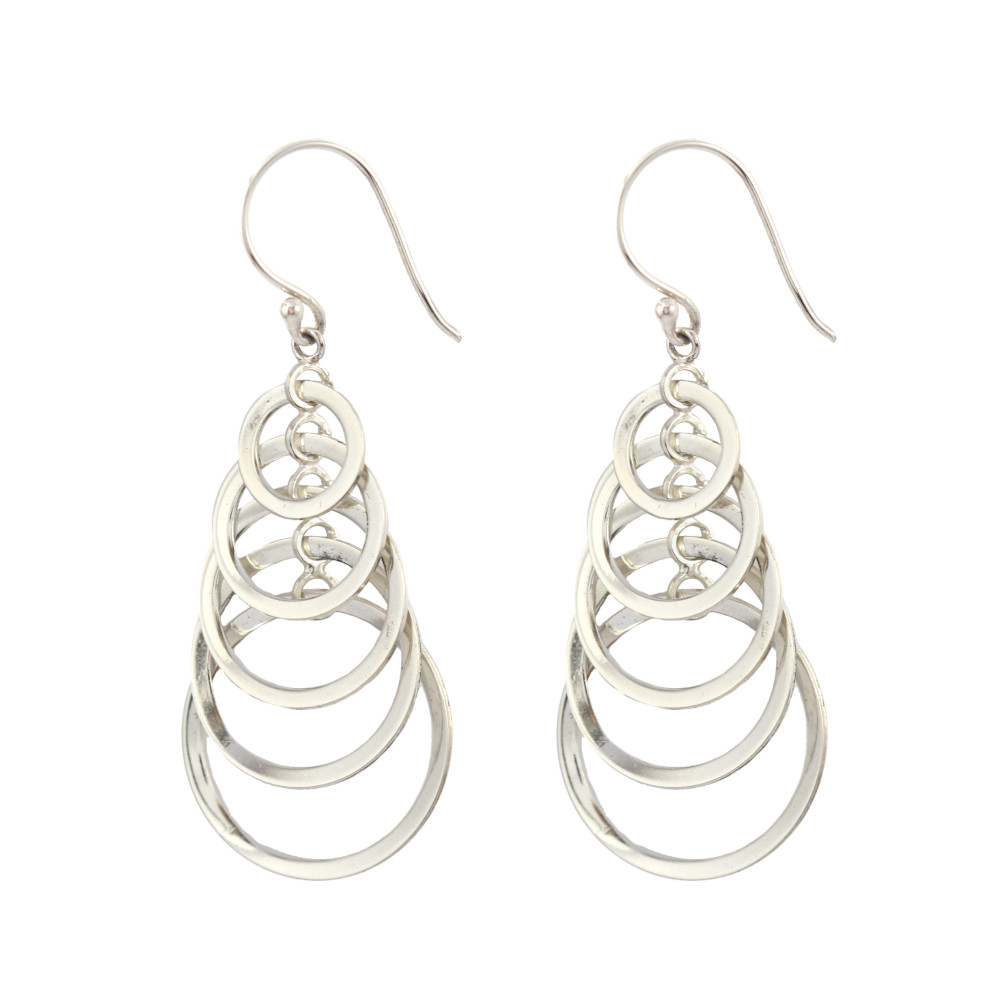 silver earring E1236
