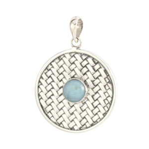 silver pendant L374