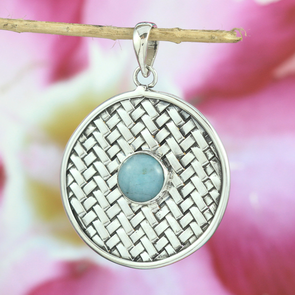 silver pendant L374