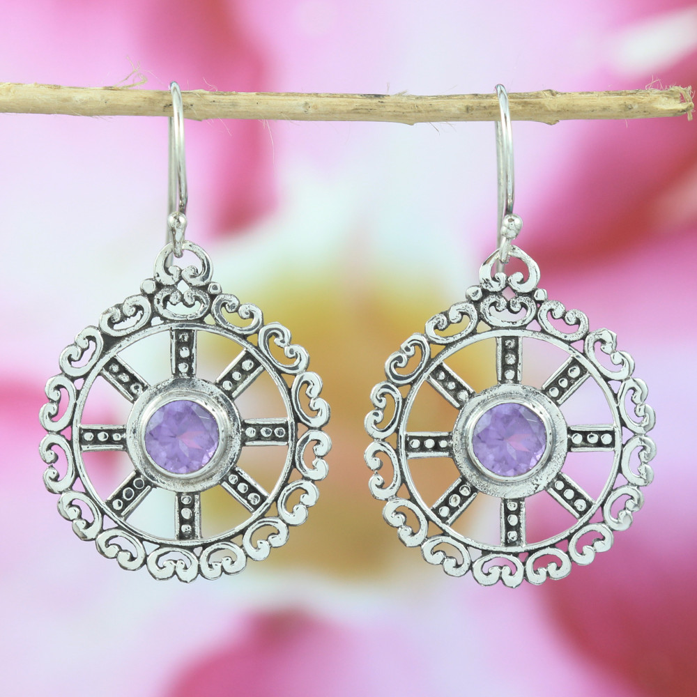 silver earring E767AMY