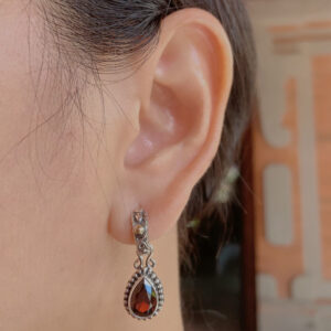 silver earring E1523