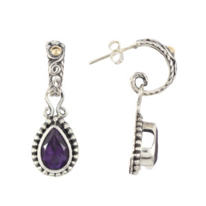 silver earring E1523
