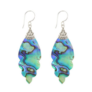 silver earring E1524ABL