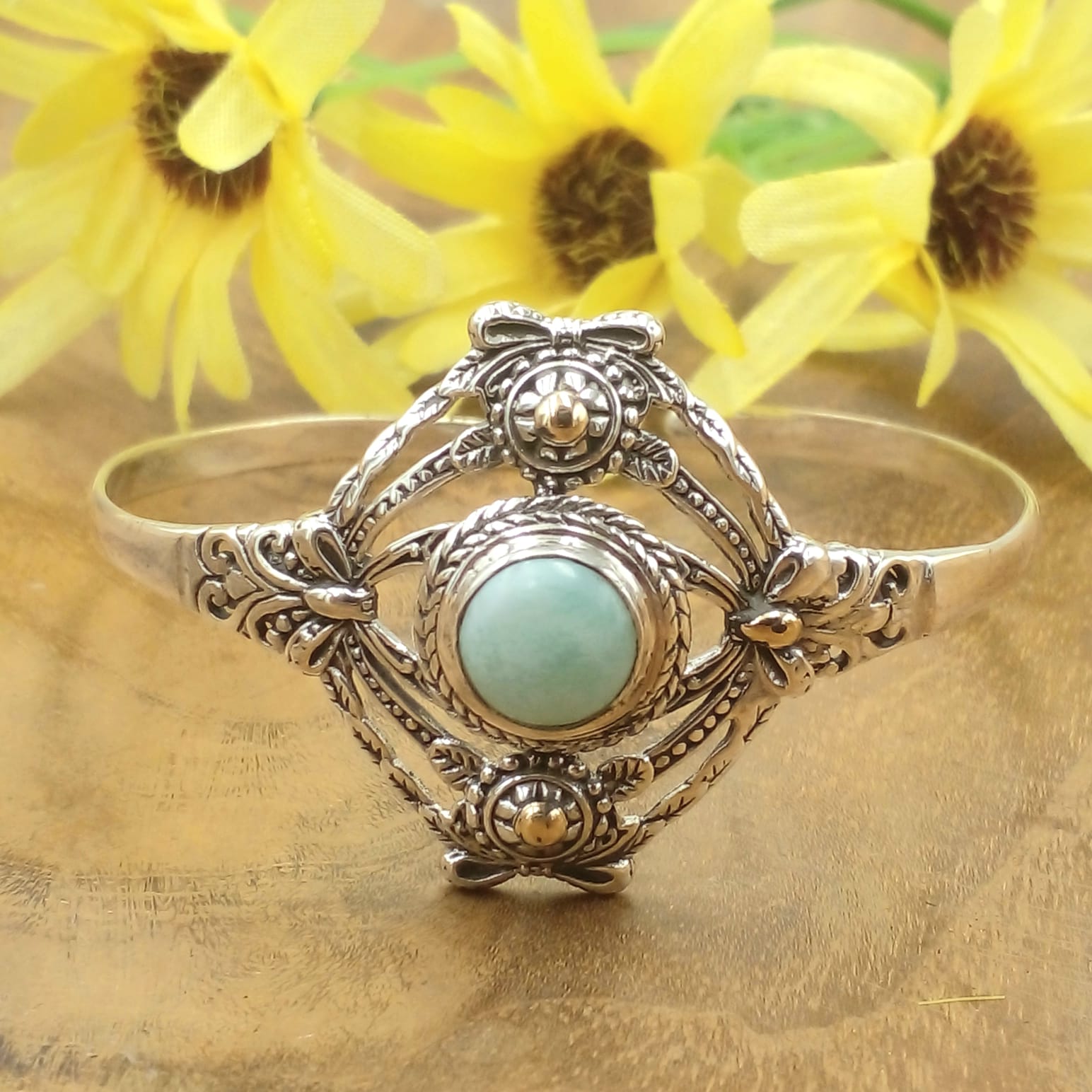 Gelang Perak Cuff Bali