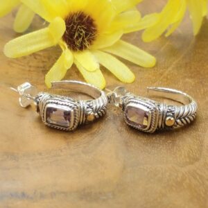 Anting Tusuk Perak Bali E1727 - Gambar 1