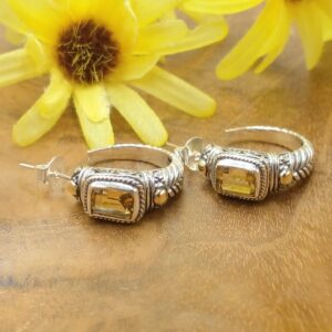 Anting Tusuk Perak Bali E1727 - Gambar 2