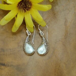 Anting Kerang Perak Bali