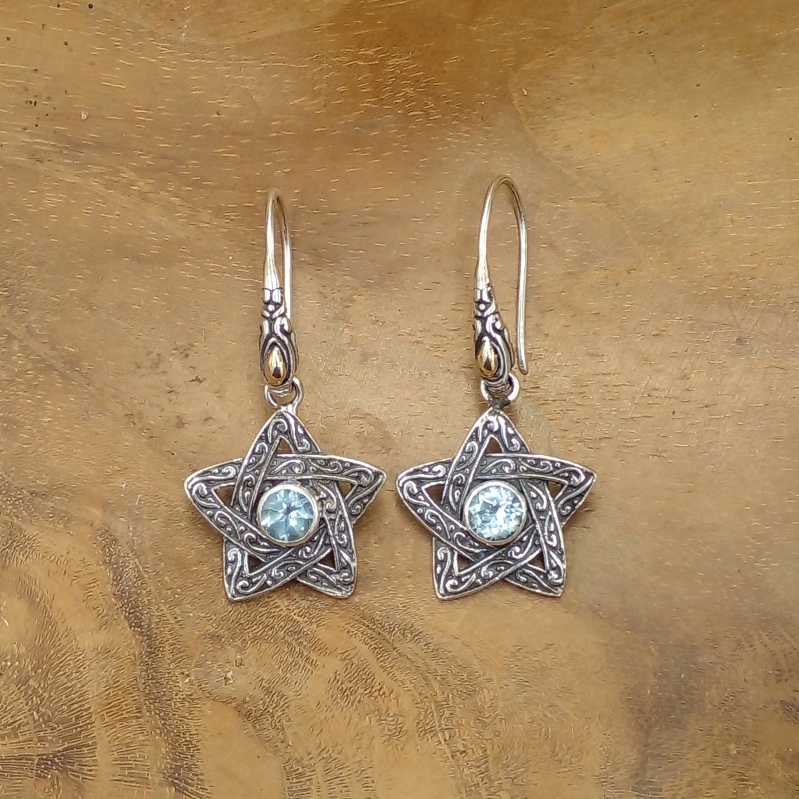 Anting Perak Bali Bintang E1757 - Gambar 1