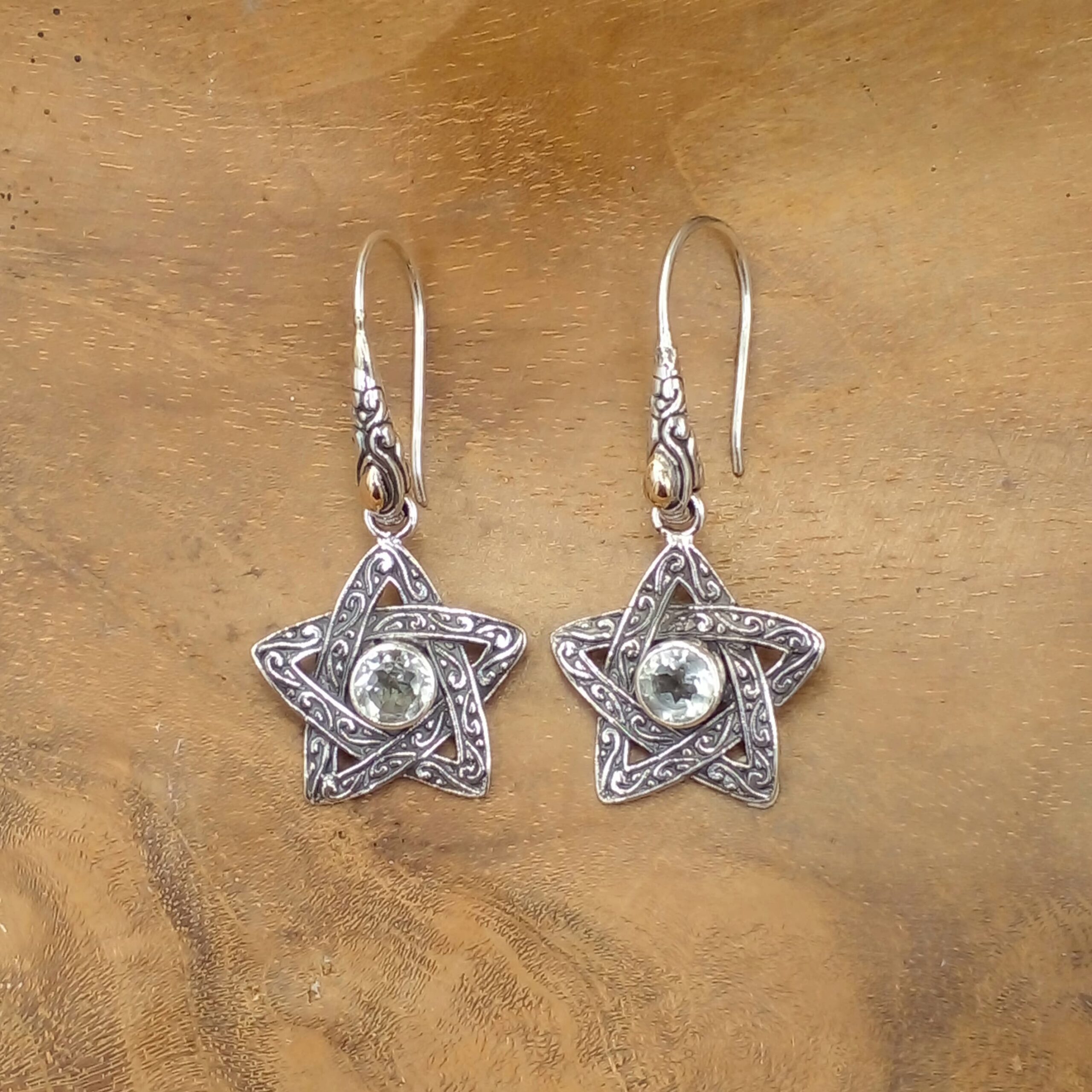 Anting Perak Bali Bintang E1757 - Gambar 2