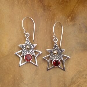 Anting Perak Bali Bintang