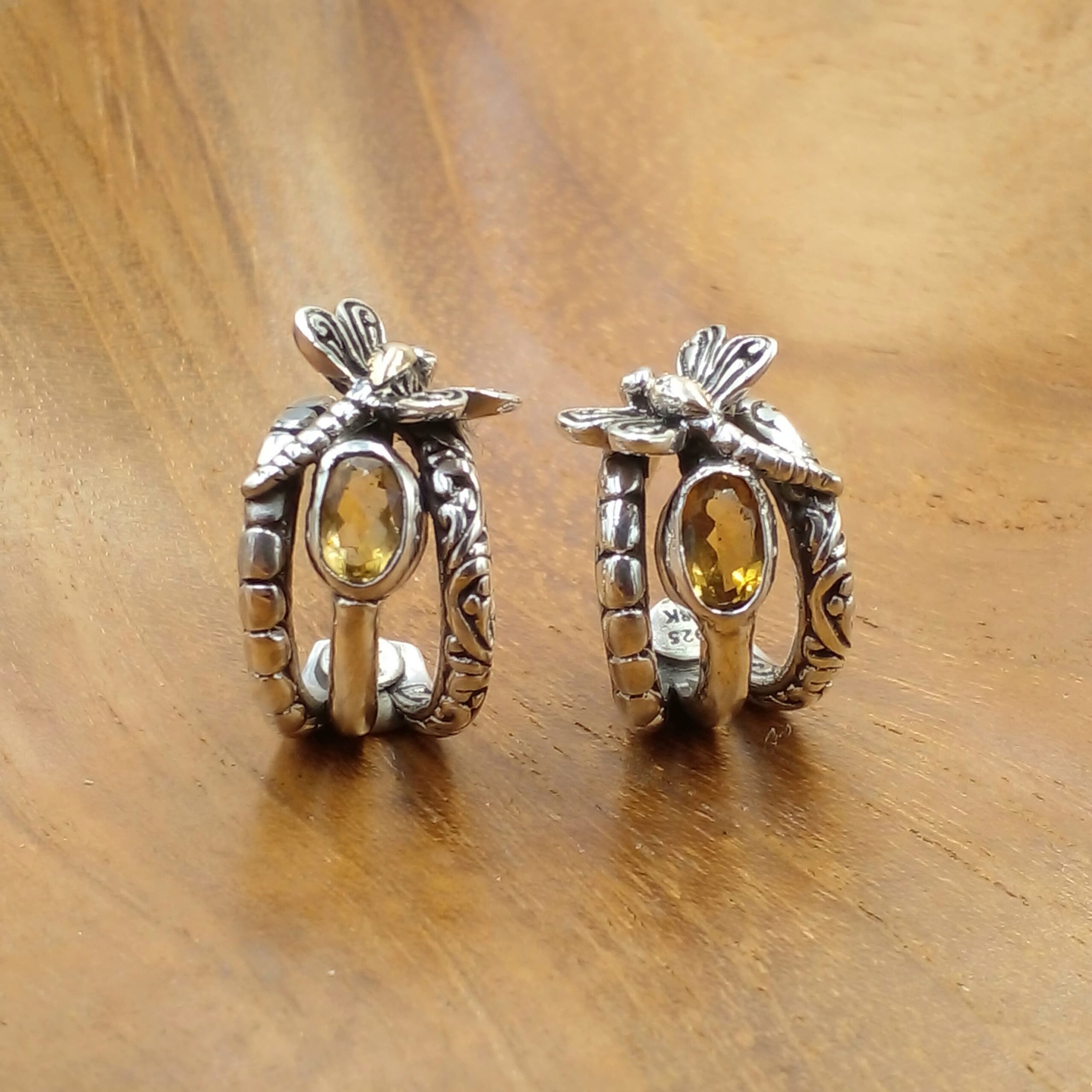 Anting Tusuk Perak Bali