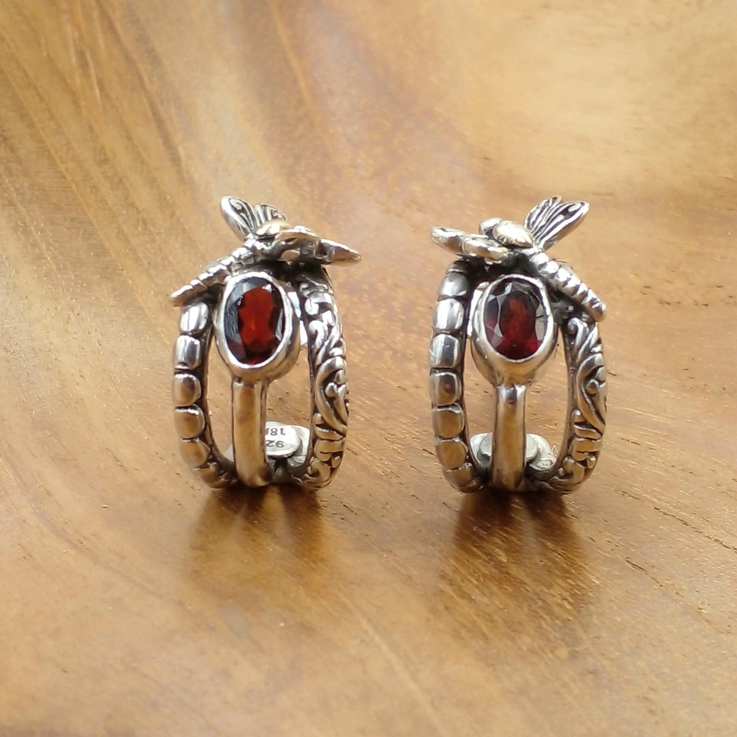 Anting Tusuk Perak Bali