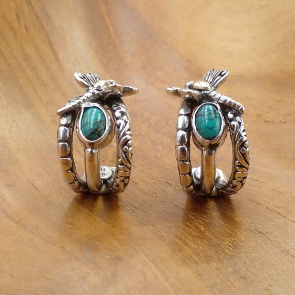 Anting Tusuk Perak Bali