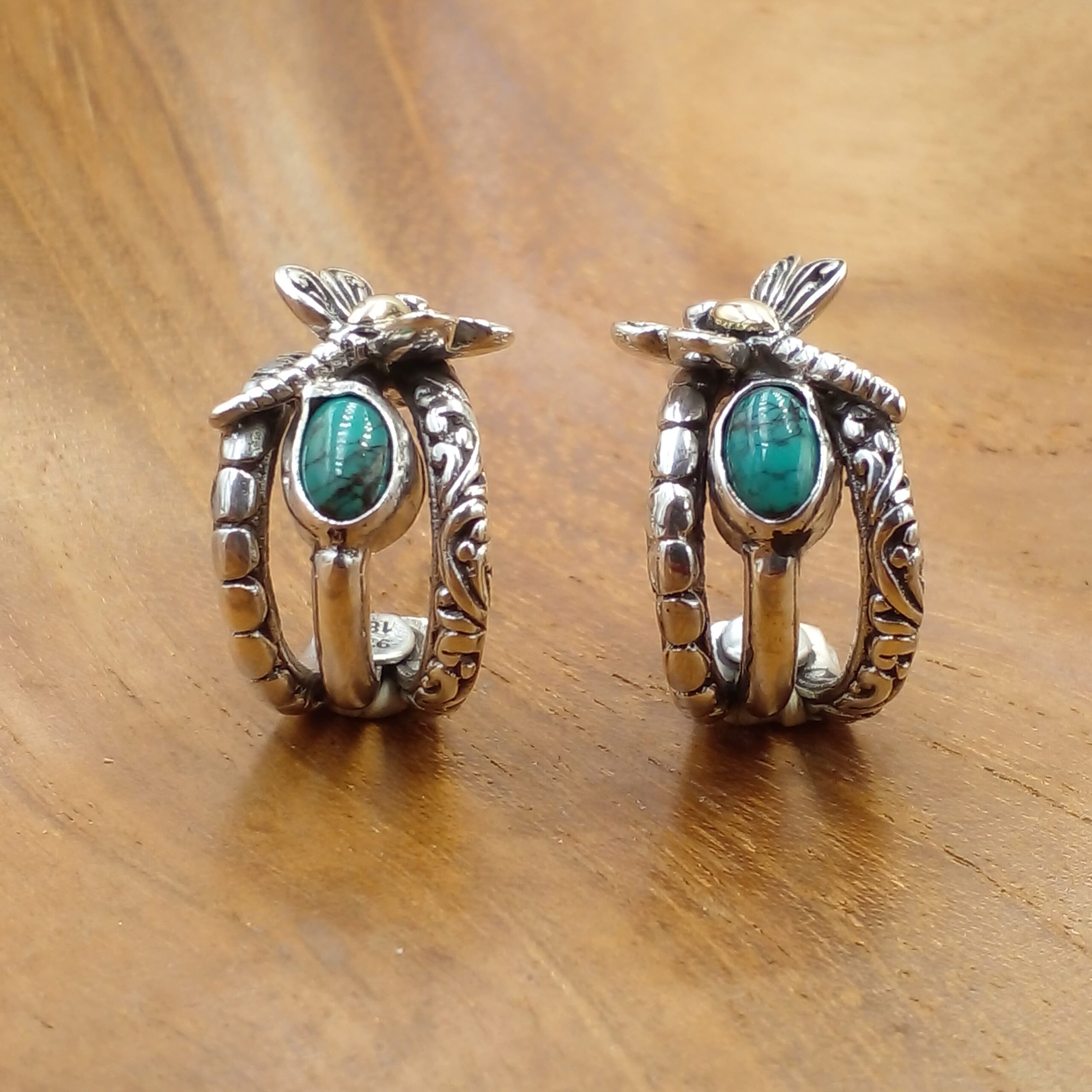 Anting Tusuk Perak Bali