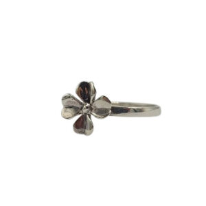Cincin Perak Clover (Lucky Clover) R727 - Gambar 2