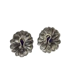 Anting Wanita Elegan Motif Daun dengan Permata E1640 - Gambar 4