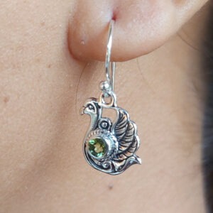 Anting Perak Angsa Permata E1833 - Gambar 6