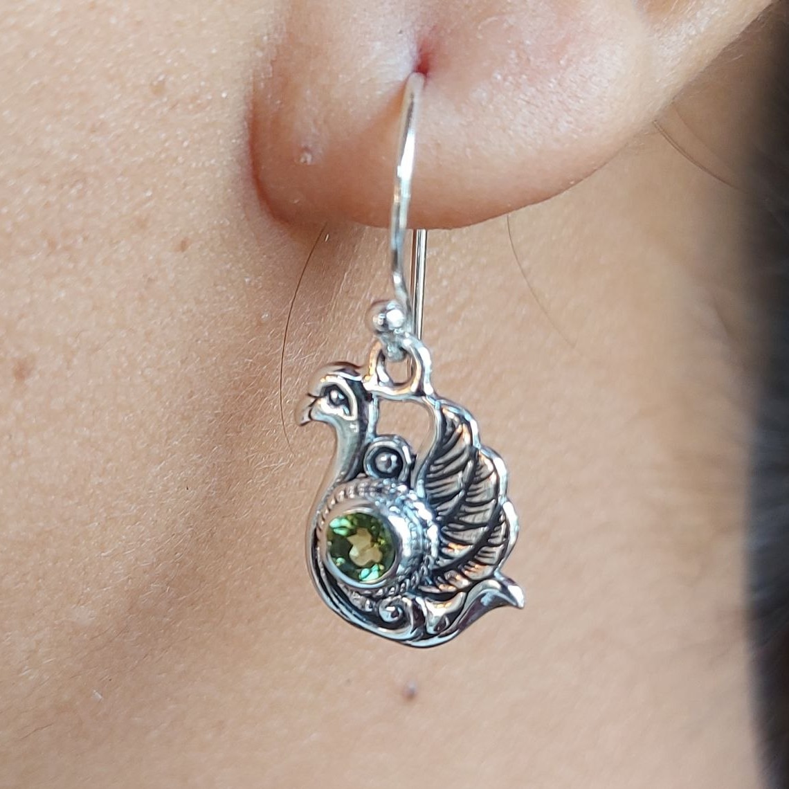 Anting Perak Angsa Permata E1833 - Gambar 6