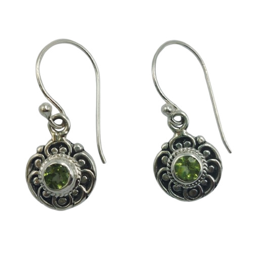 anting perak bali permata