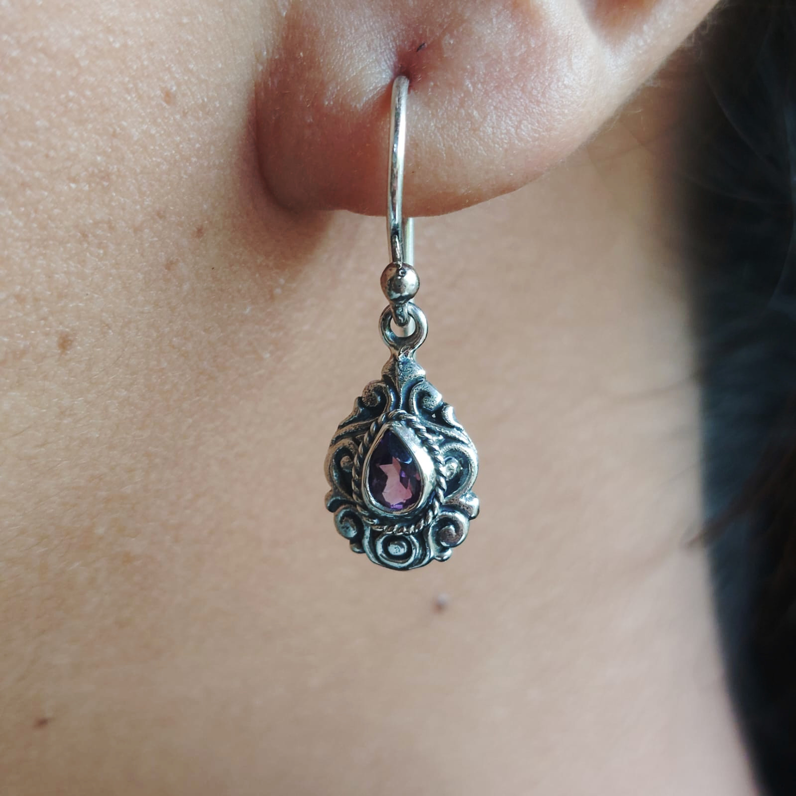 anting perak bali