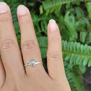 cincin perak permata wanita